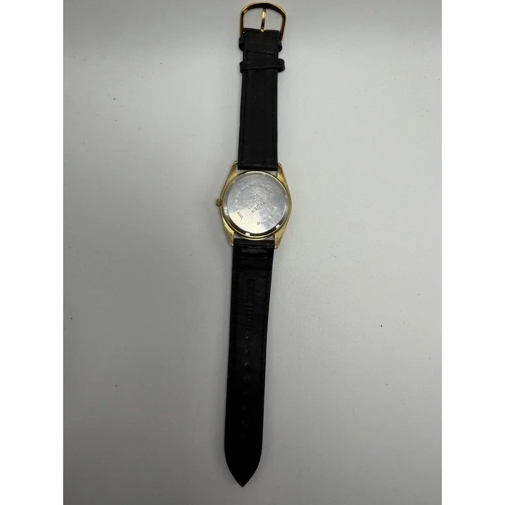 Gruen Presidents 219-3W50 New Battery Mens Watch 36MM 7.75